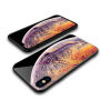 NXE кейс със стъклена задна страна за iPhone XS Max - оранжева планета