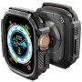 Spigen Rugged Armor супер устойчив калъф за Apple Watch Ultra 49mm - черно