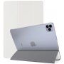Копринен калъф с функция събуждане / сън за iPad Pro 12,9" (2018-2022) - бяло