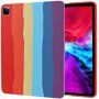 Силиконов кейс за iPad Pro 12,9" (2018-2022) - цветовете на дъгата