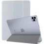 Копринен калъф с функция събуждане / сън за iPad Pro 12,9" (2018-2022) - сребърно