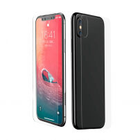 BASEUS закалено 3D стъкло за предната и задната част за iPhone XS Max