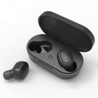 TWS-M1 безжични bluetooth слушалки с калъф за зареждане за Apple устройства - черна