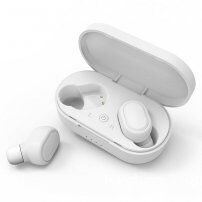 TWS-M1 безжични bluetooth слушалки с калъф за зареждане за Apple устройства - бяла