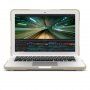Удароустойчив кейс със сгъваеми крачета за MacBook Pro 13" (A1425 / A1502) - бежов