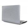 Блестящ кейс с черна долна част за MacBook Pro 15" (A1707 / A1990) - сребърен