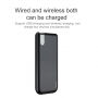 BASEUS външна батерия 10000mAh с безжично зареждане - черна