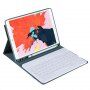 Калъф с клавиатура и място за Apple Pencil за iPad 10,2" (2019-2021) / Air 3 (2019) / Pro 10,5" - петролено сив