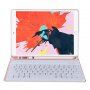 Калъф с клавиатура и място за Apple Pencil за iPad 10,2" (2019-2021) / Air 3 (2019) / Pro 10,5" - светлорозово
