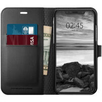 Spigen Wallet S калъф за Apple iPhone XR - черна