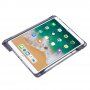 Калъф с прозрачна задна страна и оригами стойка за iPad 10,2" (2019-2021) / Air 3 (2019) / Pro 10,5" - черно