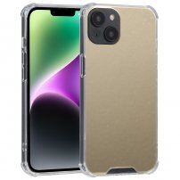 Кейс с огледална повърхност за iPhone 14 Plus - златен