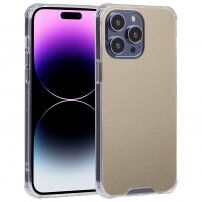 Кейс с огледална повърхност за iPhone 14 Pro Max - златен