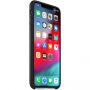 Оригинален Apple кожен калъф за iPhone XS Max - черна
