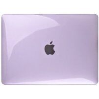 Лъскав прозрачен кейс за MacBook Air 13" (A1237 / A1304 / A1369 / A1466) - лилав