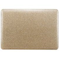 Блестящ кейс с черна долна част за MacBook Pro 16" (A2141) - златен