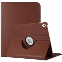 Въртящ се 360° защитен калъф за iPad 10,2" (2019-2021) / Air 3 (2019) / Pro 10,5" - кафяв