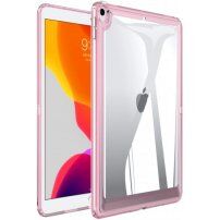 Прозрачен кейс за iPad Air 3 (2019) / Pro 10,5" - розов
