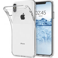 Spigen Liquid Crystal кейс за iPhone XS Max - прозрачен