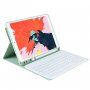 Калъф с клавиатура и място за Apple Pencil за iPad 10,2" (2019-2021) / Air 3 (2019) / Pro 10,5" - зелено