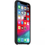 Оригинален Apple кожен калъф за iPhone XS - черна
