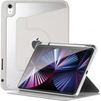 Въртящ се 360° калъф с място за Apple Pencil за iPad Air 4 (2020) / Air 5 (2022) - сиво