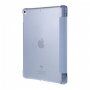 Калъф с оригами стойка и място за Apple Pencil за iPad 10,2" (2019-2021) / Air 3 (2019) / Pro 10,5" - синьо-сив