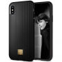 Spigen La Manon Classy кейс за Apple iPhone XS / X - черна