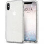 Spigen Liquid Crystal Glitter кейс за iPhone XS / X - прозрачен