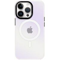 Променлив кейс с рамка около камерите и MagSafe за iPhone 13 Pro Max - прозрачен