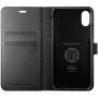 Spigen Wallet S калъф за Apple iPhone XS / X - черна