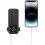 BELKIN външна батерия с бързо безжично зареждане за Apple Watch с порт USB-C - 10 000 mAh - черна