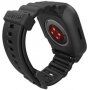Catalyst Total Protection издръжлив водоустойчив калъф с каишка за Apple Watch 45mm - черно