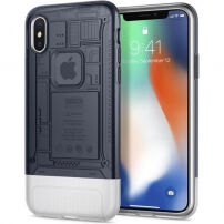 Spigen Classic C1 калъф за Apple iPhone X - черна