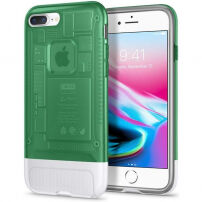 Spigen Classic C1 калъф за Apple iPhone 8 Plus / 7 P - зелена