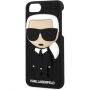 Karl Lagerfeld Karl Body калъф за iPhone 7 / 8 - черна
