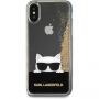 Karl Lagerfeld Choupette Sunglass калъф за iPhone X - златна