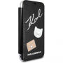 Karl Lagerfeld Pins Book калъф iPhone X - черна