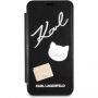 Karl Lagerfeld Pins Book калъф iPhone X - черна