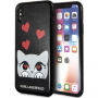 Karl Lagerfeld Original faceplate калъф за iPhone X - черна
