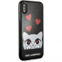 Karl Lagerfeld Original faceplate калъф за iPhone X - черна