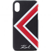 Karl Lagerfeld Graphic K калъф за iPhone X - черна