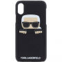 Karl Lagerfeld Sneaky Karl калъф за iPhone X - черна