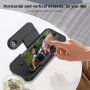 6в1 мултифункционална сгъваема стойка за зареждане за iPhone / Apple Watch / Airpods - бял
