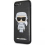 Karl Lagerfeld Space Cosmonaut калъф за iPhone 7 Plus / 8 Plus - черна