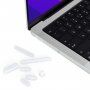 ENKAY 7в1 силиконови тапи за портове против прах за MacBook Air 13" / Air 15" / Pro 14" / Pro 16" - бяло