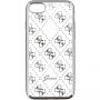 Guess мек калъф за iPhone 6 / 6S - сребърно