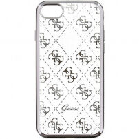 Guess мек калъф за iPhone 6 / 6S - сребърно