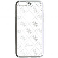 Guess мек калъф за iPhone SE (2016) / 5S - сребърно