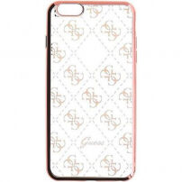 Guess мек калъф за iPhone SE (2016) / 5S - розово